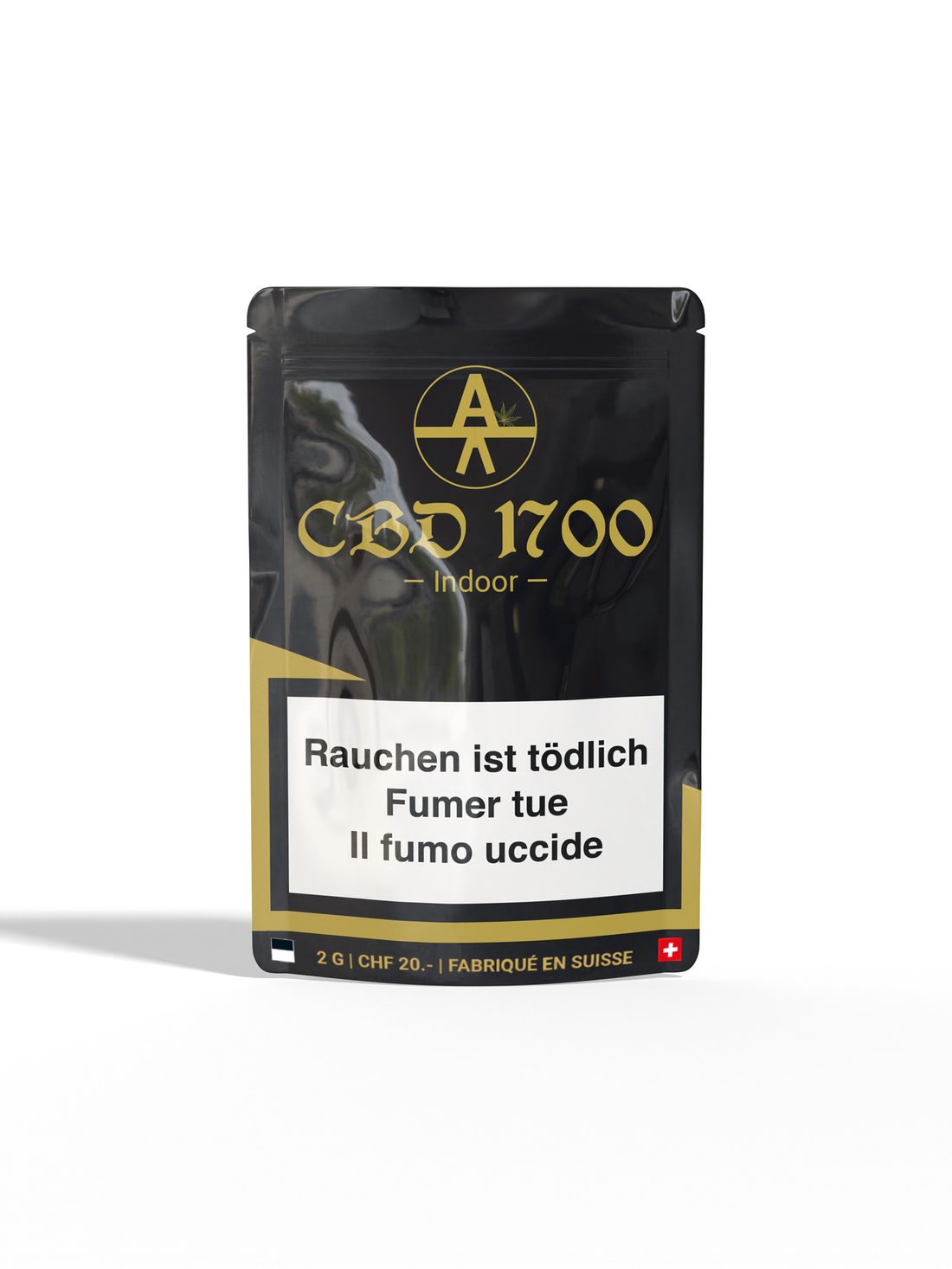 Fleur de CBD Noir indoor 2 g — CBD 1700