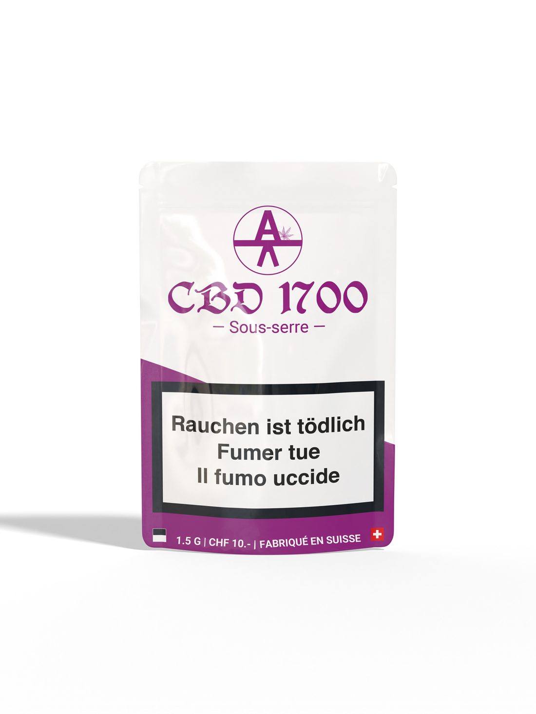 Fleur de CBD Violet outdoor 1.5 g — CBD 1700