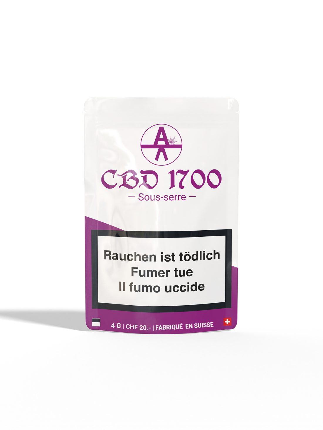 Fleur de CBD Violet outdoor 4 g — CBD 1700